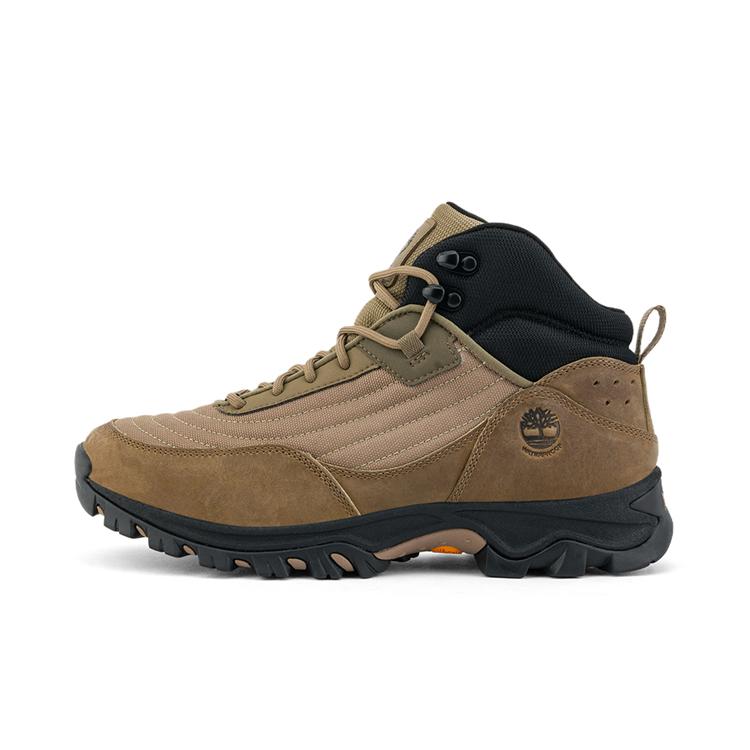 Timberland Mid Outdoor Waterproof Grip Hiking Shoes Men Hiking Shoes Brown A6CH5-EMI