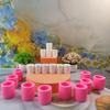 Unique Number Cement Candle Holders Handmade Cement Art Projects Silicone Mold for Crafters Artists and Enthusiasts