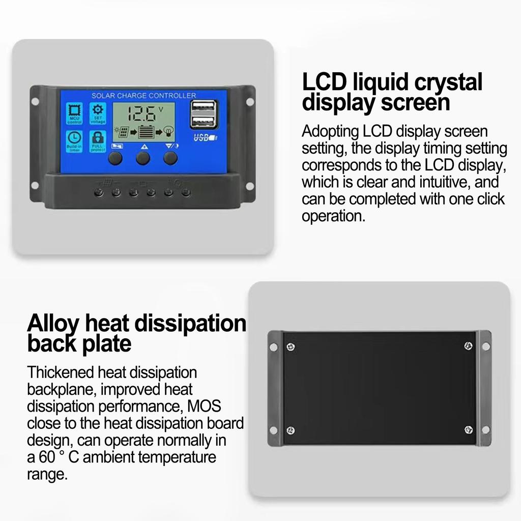 Charge Controller Regulator Universal User Manual 12V24V
