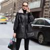Haining Lang Nerzmantel für Damen - High-End Winterstil