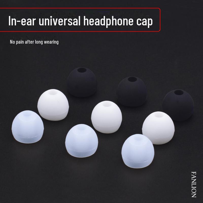 

4,5 мм однотонные силиконовые внутриканальные наушники-вкладыши Medium прозрачный