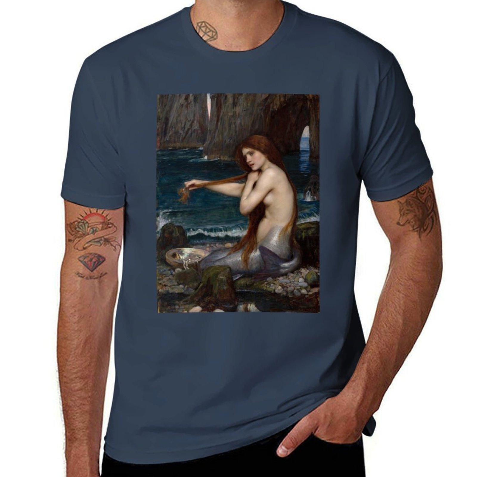 

Waterhouses A Mermaid TShirt Sports Casual Breathable Tee Shirt S