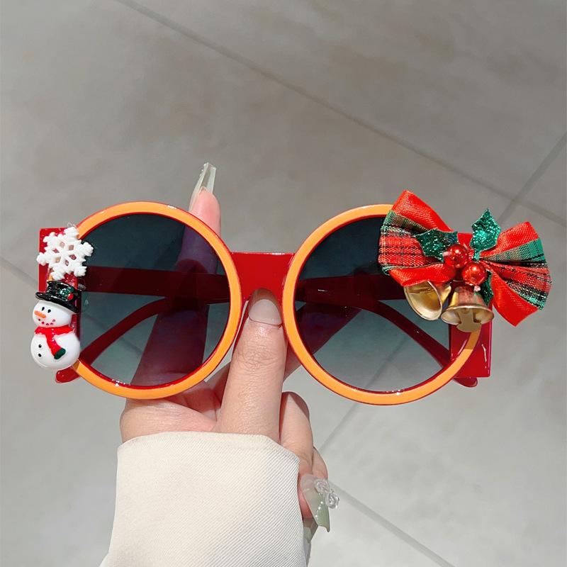 Oversized Round Merry Christmas Luxury Brand Designer Sunglasses Women For Men Vintage Popular Party Decorate Punk Sun Glasses