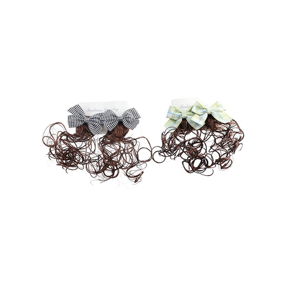 Hair Extension Party Girls Bowknot Hairclip Children's Bow Wig Baby Wig Hairpin Hair Accessories
