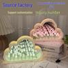 Tulip Cloud DIY Night Light with Mirror and Flower Design - Creative Desktop Ornament & Gift