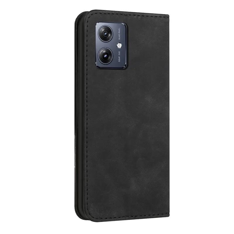 G14 Case Magnetic Wallet Flip Case For Motorola MOTO G14 G54 G84 G53 G13 G23 G73 5G MotoG14 Phone Cover Leather Coque Fundas