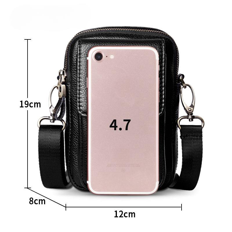 Originální kožená taška přes rameno pro muže, malá cestovní taška, ležérní taška, crossbody tašky, nová móda