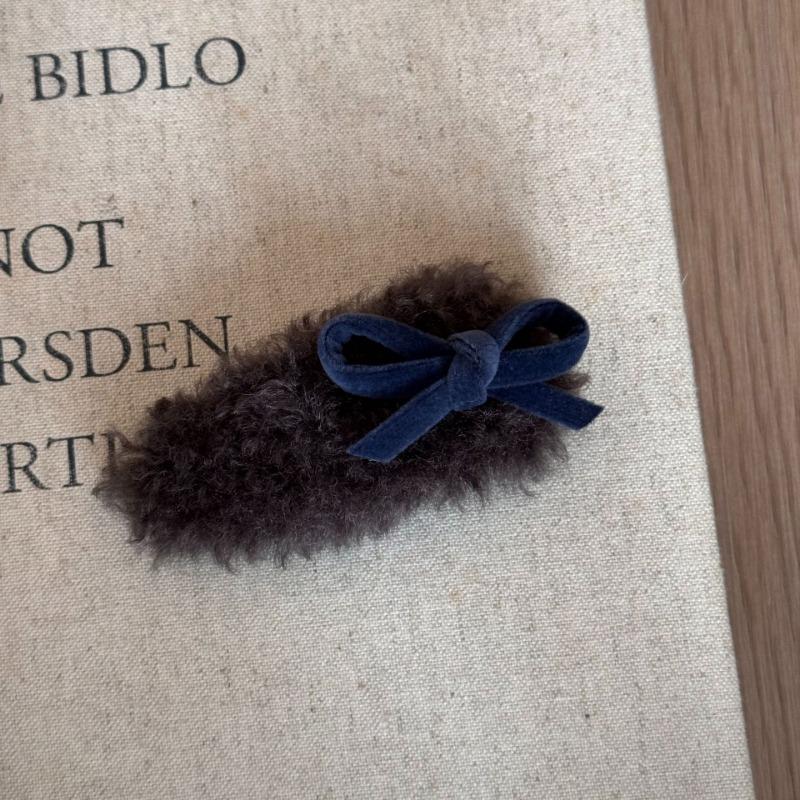 Fermaglio per capelli con fiocco stile dolce, Fermaglio per frangia, Fermaglio per capelli sciolti, Fermaglio laterale