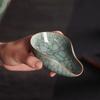 Celadon Cha He Kung Fu Holder Tea Presentation Vessel Porcelain Tea Boxes Saucer Tea Set Accessories Tea Ceremony