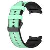 Silicone Leather Bracelet For Samsung Galaxy Watch 7 6 5 Pro 40mm 44mm Band Watch 6 4 Classic 47/43/46mm Strap Correa Watchband