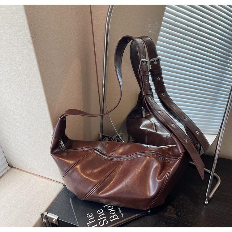 Casual Texture Large-capacity Bag Autumn New Niche Trend Women's Shoulder Dumpling Bag