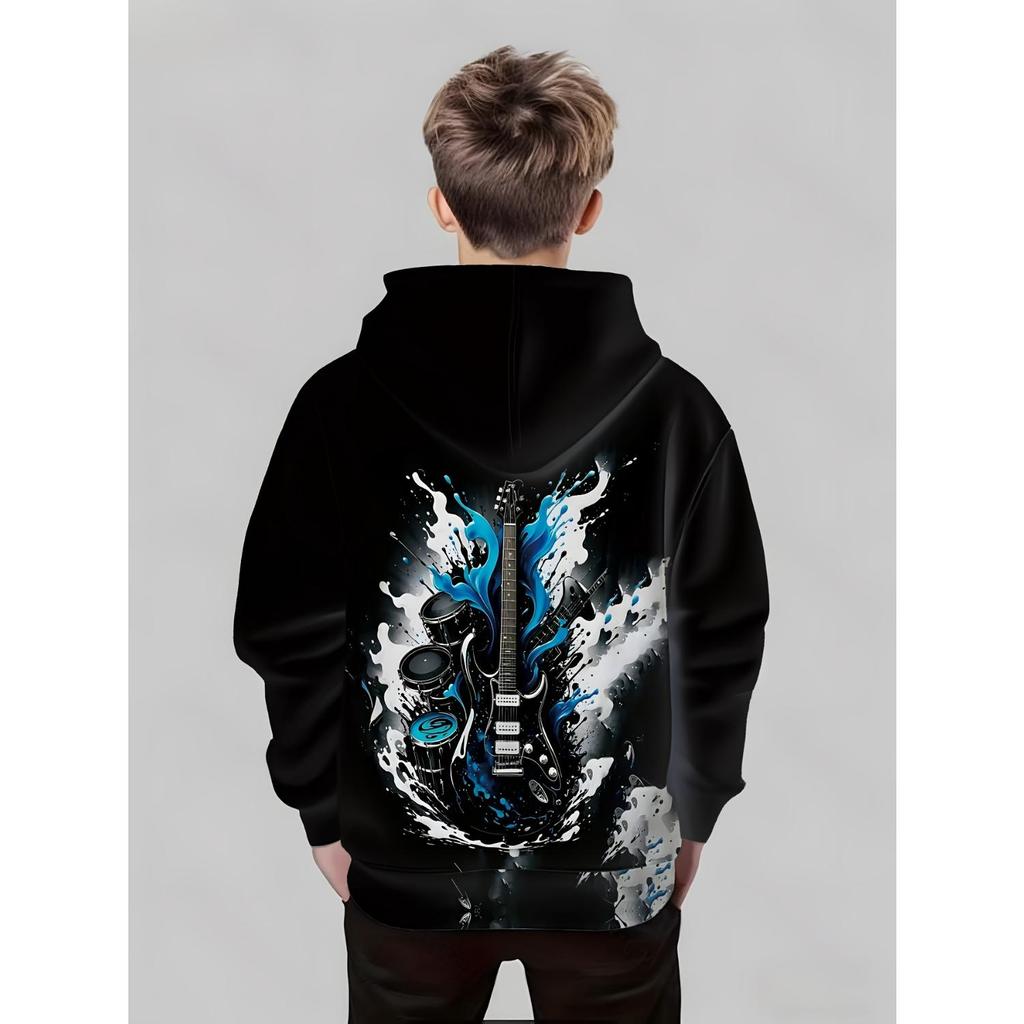 Children's outdoor fashionable hoodie autumn and winter new hooded men's and women's casual pullover