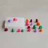 Silicone Crafting Mold Geometric Shape Handmade Beads Supplies Silicone Texture Suitable for Craft and Studio Projects