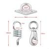 Hammock Chair Hanging Spring Hooks Ceiling Mount Tool Set Accessories