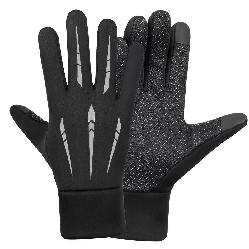 Winter Touchscreen Cycling Gloves - Unisex, Windproof & Waterproof with Warm Velvet