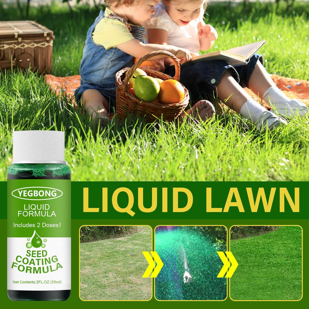Nutritiousfor Grass Growingliquid,  Rejuvenation Liquid Spray Grass Micronutrient Booster Liquid Spray  Solutions 60ml