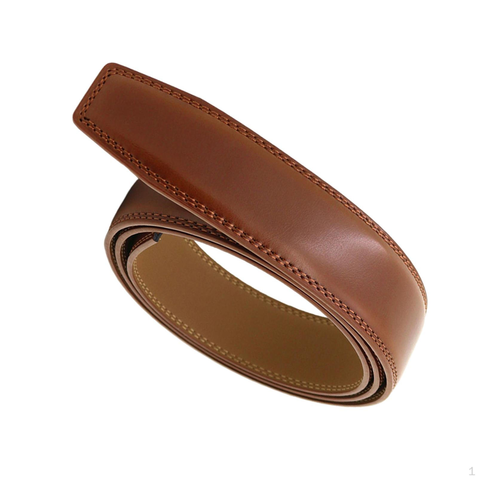 

120cm Belt Strap Without Automatic Buckle for Men коричневий