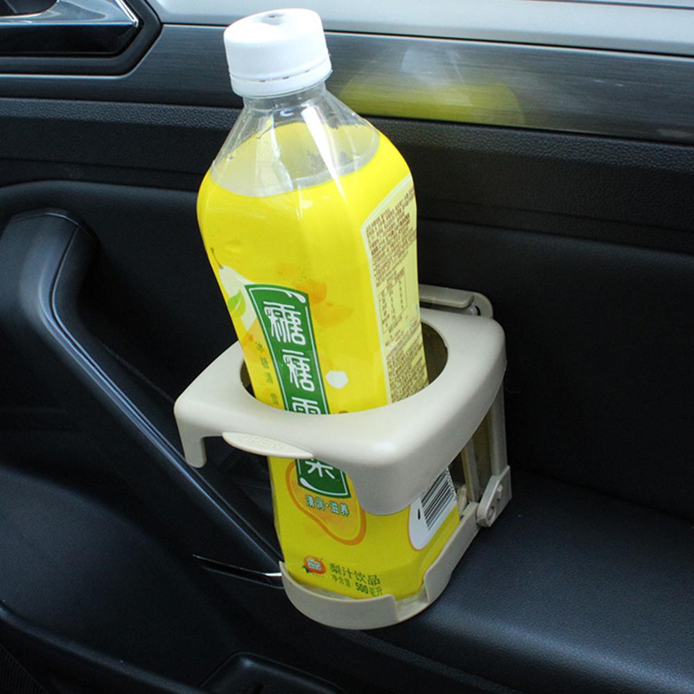 Universal Car Cup Drink Holder Support Automobile Interior Folding Beverage Rack