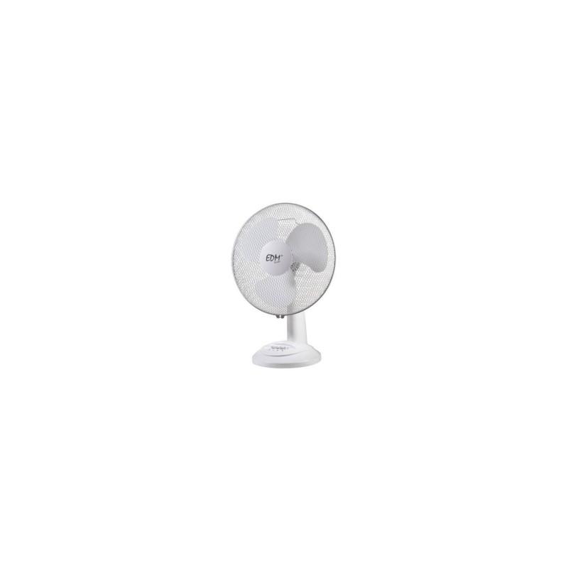 Ventilateur De Table Blanc 23cm 33962 Edm