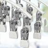Drying rack sock clip outdoor drying rack Windproof dip plastic clip drying rack Dip plastic coat rack household non-slip Top jacket for Home