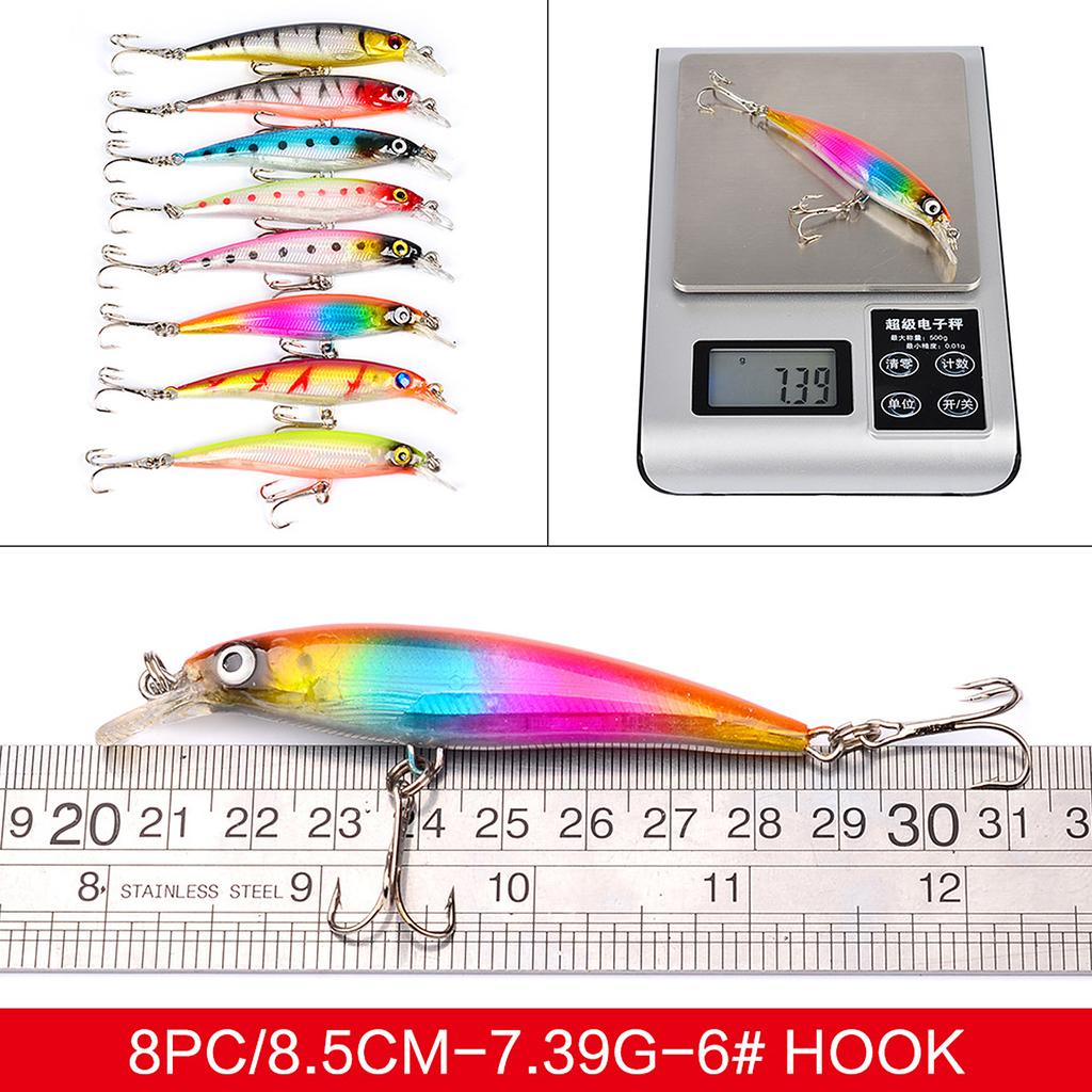 Fishing Lures Set Artificial Hard Bait   Fishing Lure Minnow Bait Swimbait Crankbait Lures