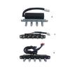 Convenient Piano Type Pushbutton Switch User Friendly Pushbutton Switch Metal Key Switch Perfect for Kitchen Appliances
