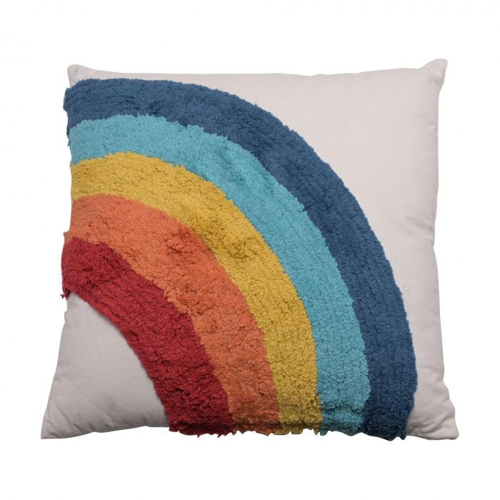 Rainbow Tufted Cushion 45CM X 45CM