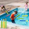 Super Water Soaker Blaster Squirt Guns 40Ft Water Gun Swimming Pool Beach Summer Party Outdoor Water Game Fighting Toys for Kids