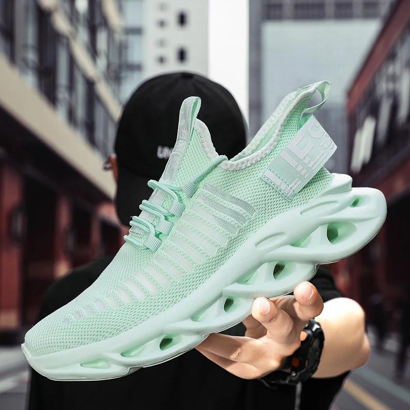 MAEDEF Men Shoes Comfortable Sneakers Breathable Couple Running Shoes Women Training Tenis Sports Shoe White Walking Sneakers