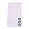 Back Glass Replacement Kit with Camera Lens and Pre Installed Tape Rear Glass Housing Cover for Samsung Galaxy S23 Plus