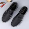 British Style Genuine Leather Oxford Shoes Soft Soled Business Shoes Luxury Men's Casual Formal Footwear Lace Up Comfy Sneakers