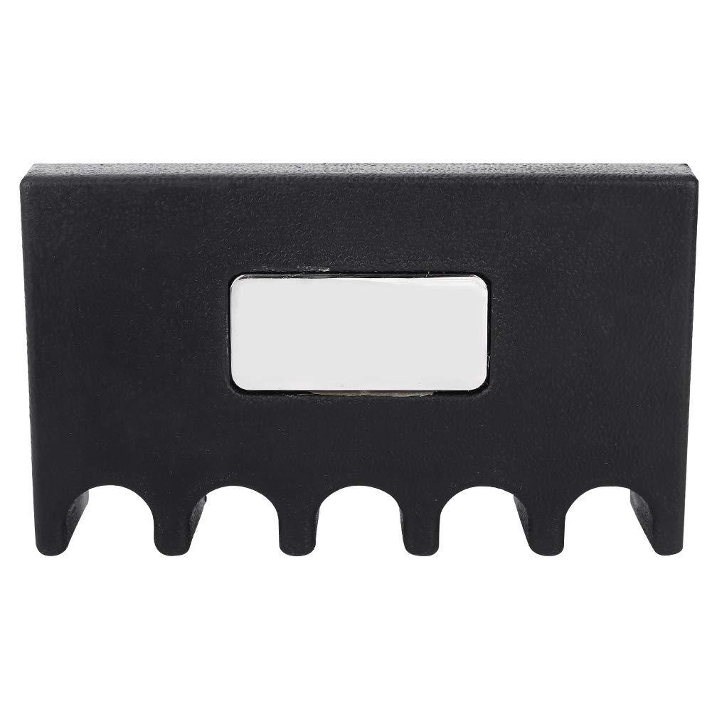 Ongwan Billiard Cue Hard Adhesive Cue Holder with PE Portable and Easy to Install and Black 5-Cue Rack, Bag, Durable, Use,