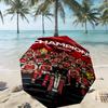 football team.C Print Umbrella Automatic Opening/ Closing - Portable Foldable Design - Daily use for Travel/Outdoor - Gift for Birthday