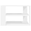 Coffee Table White 58 x 58 x 40 cm Engineered Wood