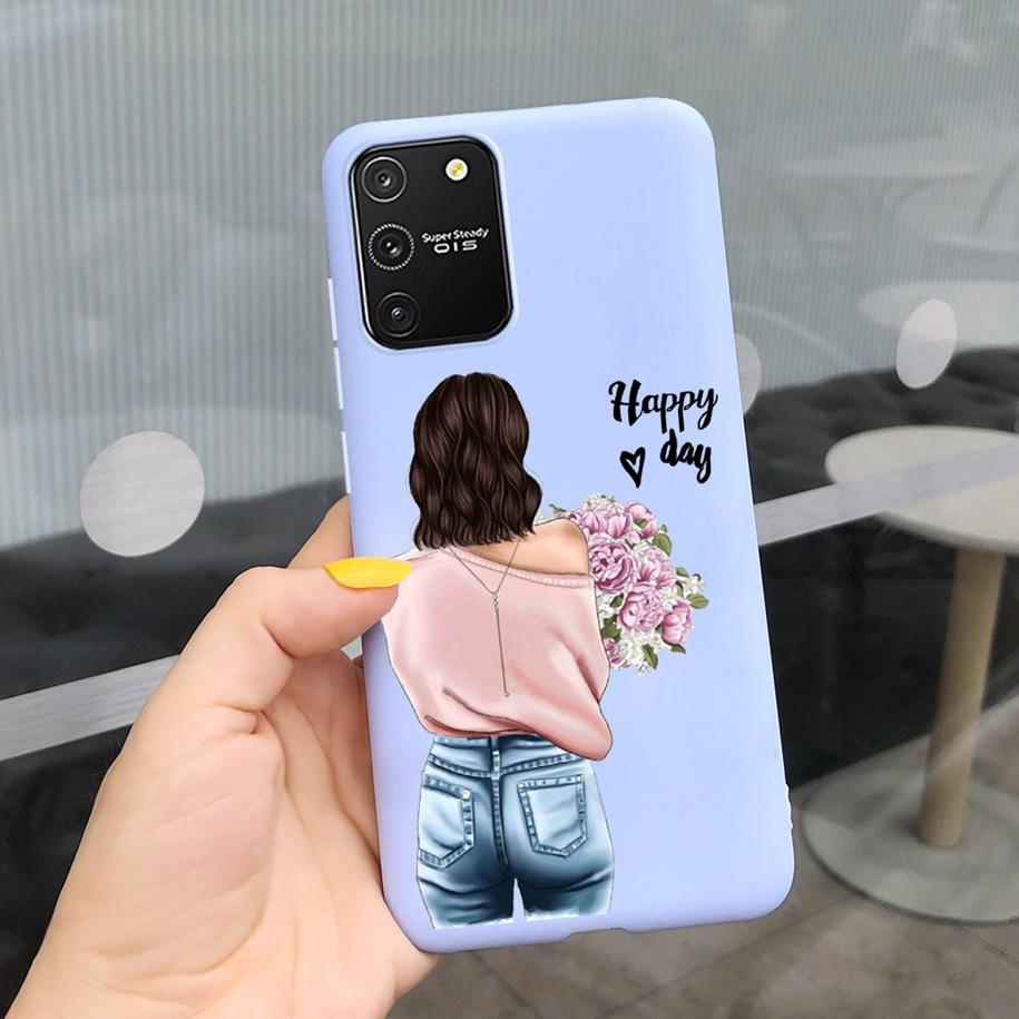 For Samsung Galaxy S10 Lite 2020 Case Colorful Flower Silicon Soft Back Cover For Samsung S10 Lite 2020 S5 S10lite SM-G770F Etui