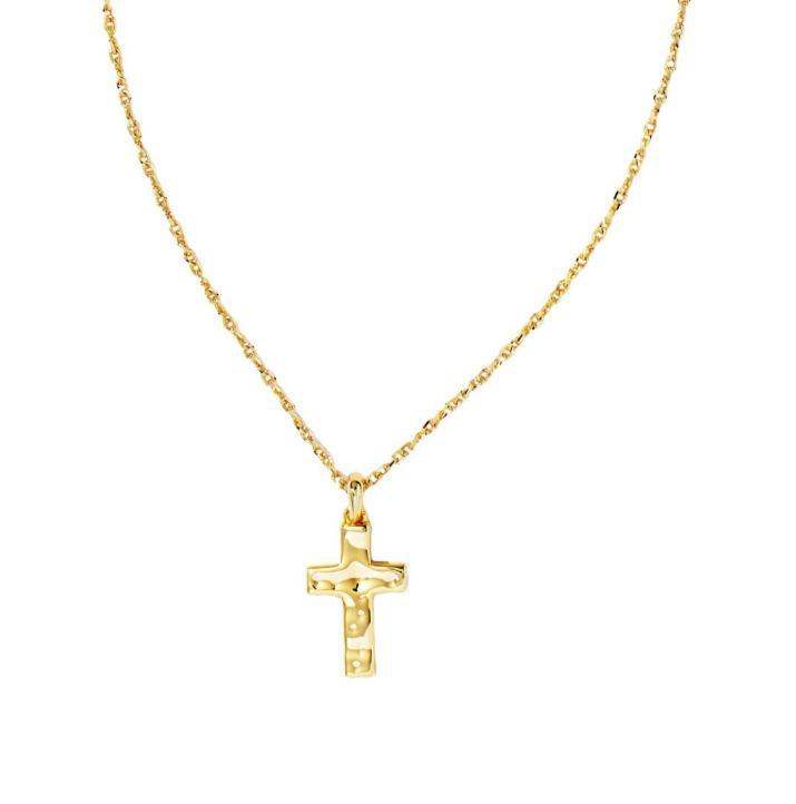 

Cross Necklace for Women Unique Luxury Design Clavicle Chain, Elegant Fashion Trend Pendant Necklace European American Style Chic Jewelry Gift золотой