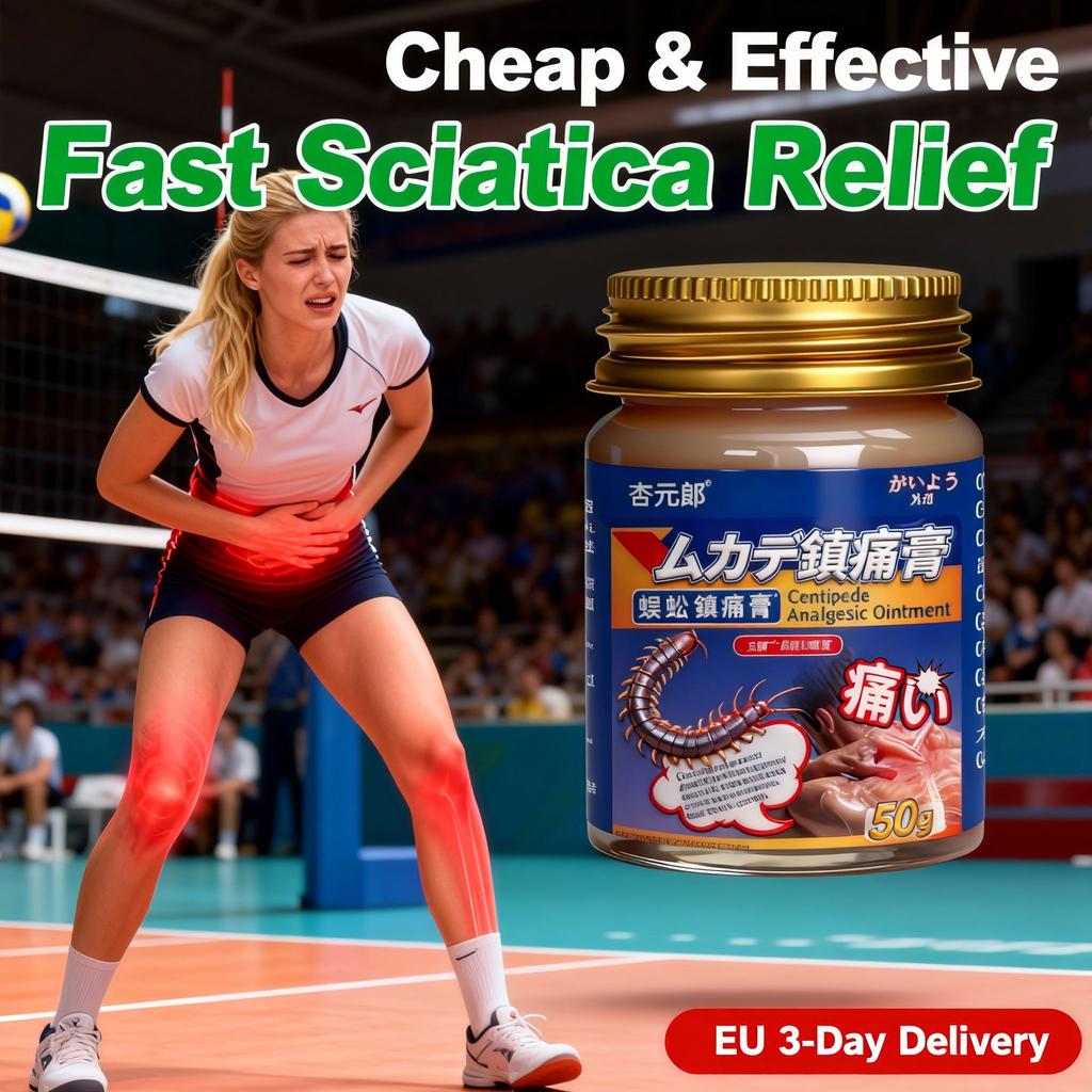 Organic Sciatica Rapid Gel - Herbal Non-Irritating Hip Nerve Care