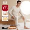 MiiOW Men's A-Grade Color-Spun Cotton Thermal Underwear Set