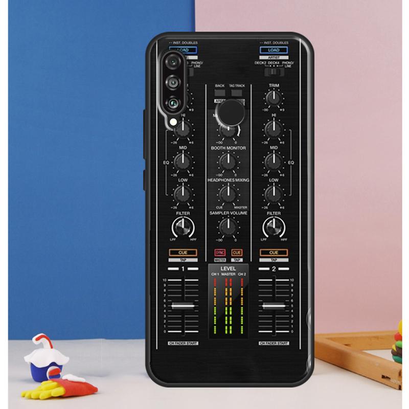 Music DJ Controller Mixer Case For Huawei Nova Y70 Y60 Y90 Y61 Y91 Y72 Y73 12s 12i 11i 8i 9 10 SE P30 P40 Lite P60 Pro