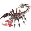 Mobile Simulation Scorpion Precision Mechanical Toy Metal Assembly Model 3D Puzzle Creative DIY Manual Assembly Model