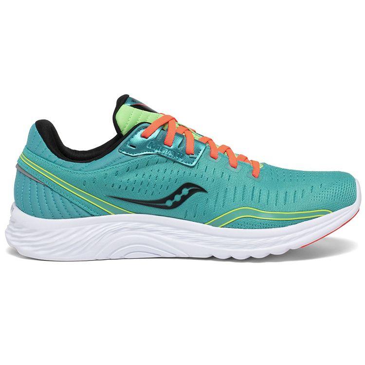 Saucony Kinvara 11 Cushioning Low Top Running Shoes Men sneaker Blue Green S20551-10