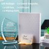 Movdyka Boss Gifts for Men Women Crystal Keepsakes Plaque World's Best Boss Gifts Appreciation Thank You Gifts Great Boss Day Birthday Ideas for Boss