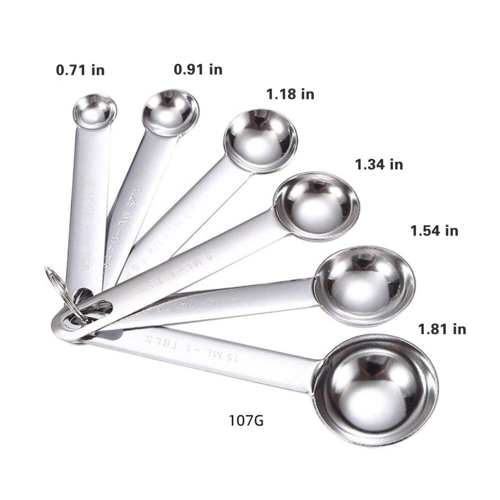 Stainless Steel Measuring Cups Spoons Set  Mini Measuring Spoons