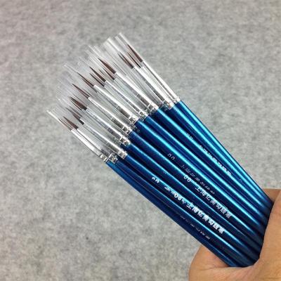 10Pcs/Set Nylon Hair Paint Brushes For Drawing Watercolor Brushes Paint Brushes Pen for Artist Suppliers