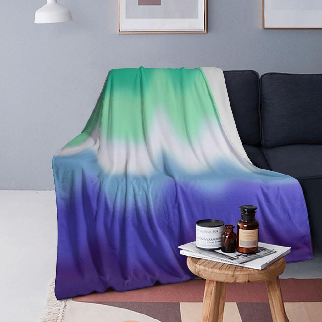 Gay Male Pride Flag  Blanket Soft Warm Flannel Throw Blanket Cover for Bed Living room Picnic Travel Home Sofa