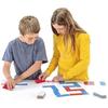 Lernspiel - WISSNER - Domino Division - 60 Karten - 2 bis 4 Spieler - 100% recycelt