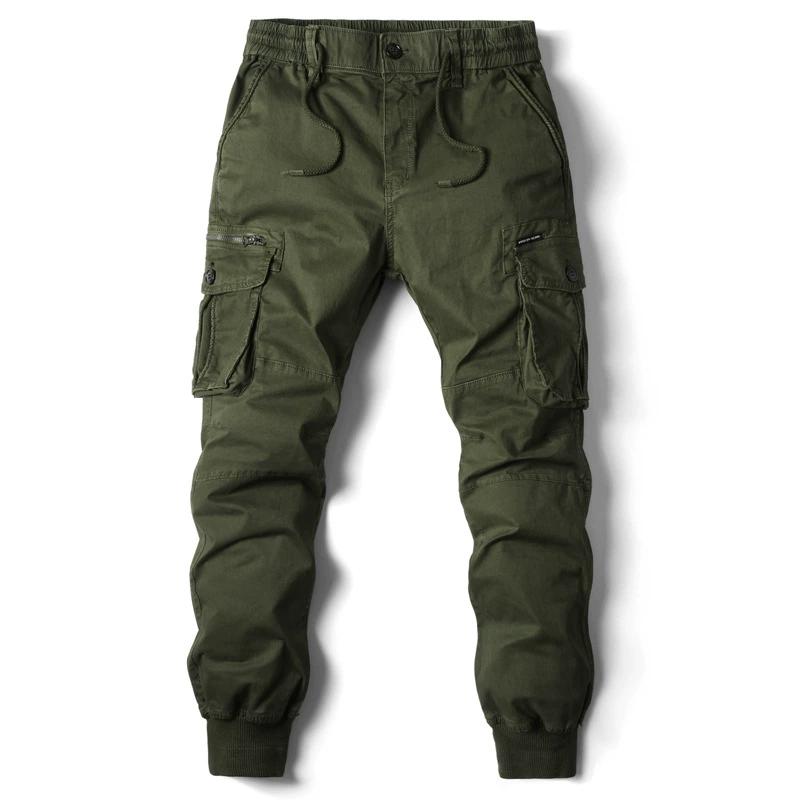 Vier Seizoenen Broek met Trekkoord Heren Plus Size Broek Modieuze Meerkleurige Casual Werkkleding Broek Plus Size Losse Broek