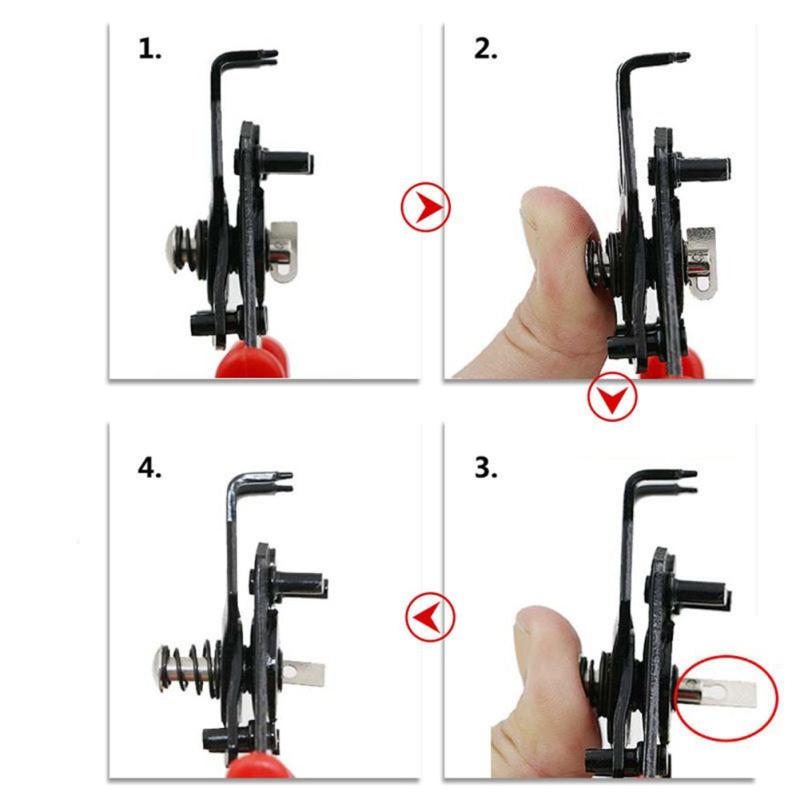Metal Durable 4 In 1 Snap Ring Pliers Plier  Set Circlip Combination Retaining Clip