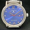 USED FAVRE LEUBA TWIN POWER HAND-WINDING SWISS MENS BLUE DIAL WATCH A433018-2 R114-a433018