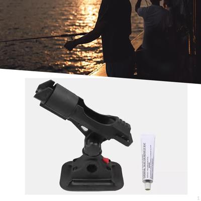 Suporte para vara de pesca de caiaque, suporte ajustável para vara de pescar